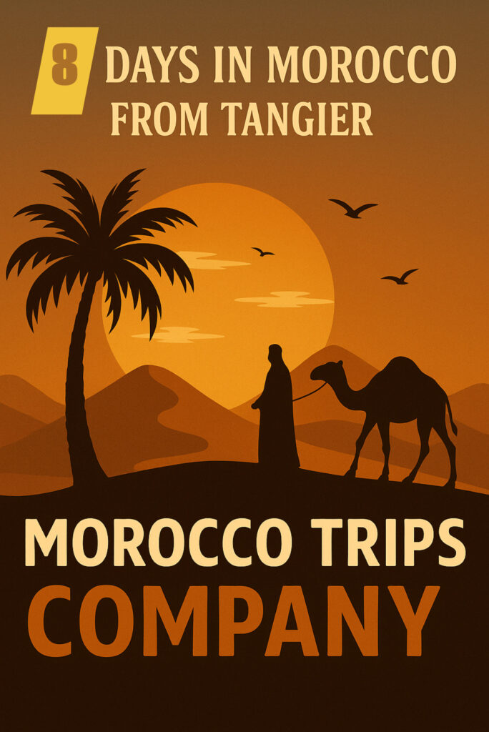 8 days Morocco tour from Tangier 2026